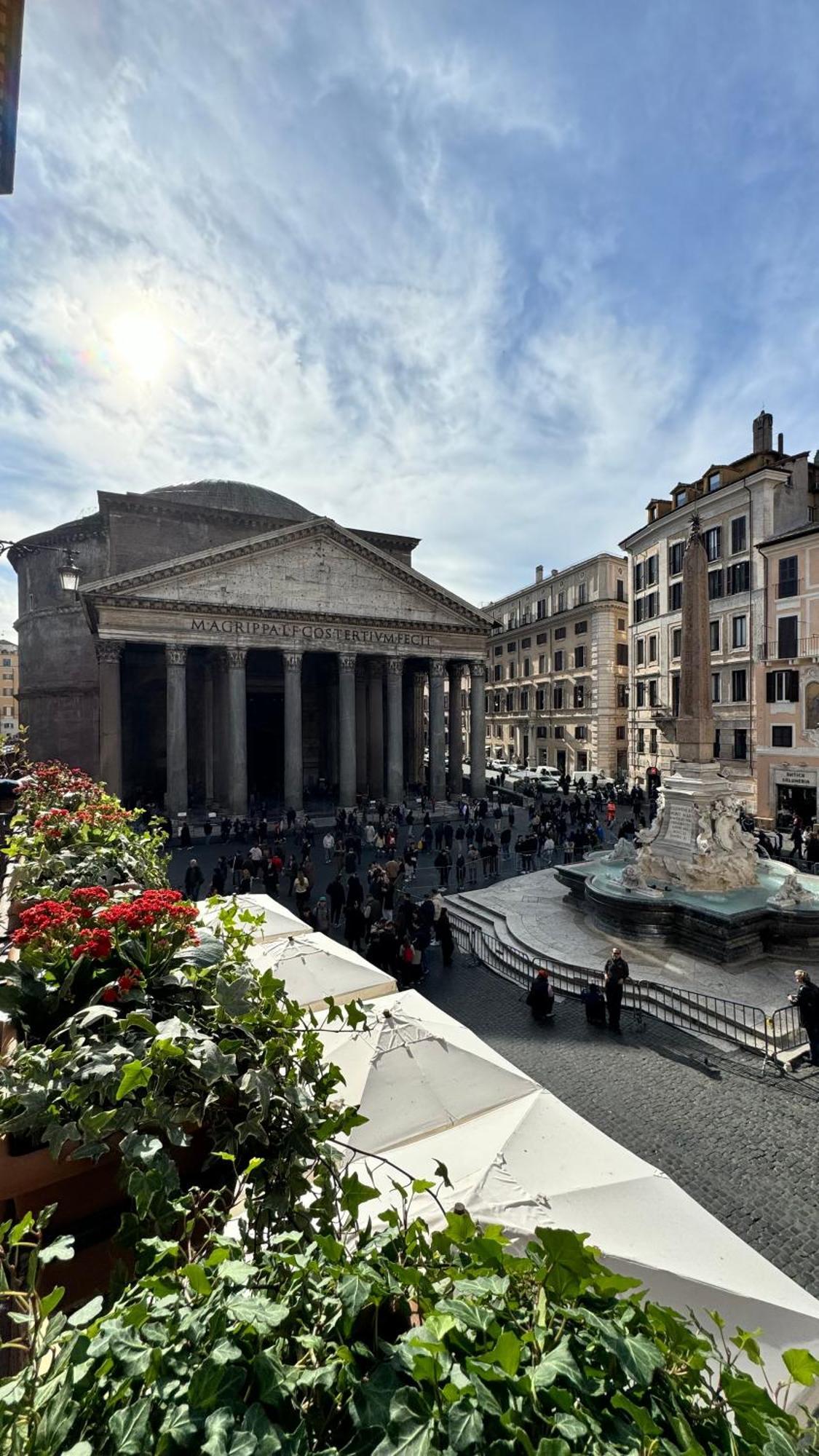 Pantheon Balcony Morgana Suite Rome Luaran gambar